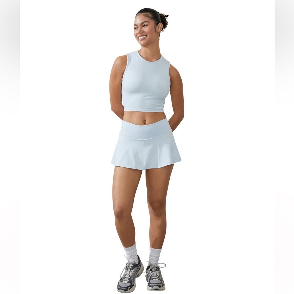 Cotton On Body Ultra Soft Move Skirt w/Built in Shorts | White | NEW/NWT💜💜🎾🎾🏓🏓
